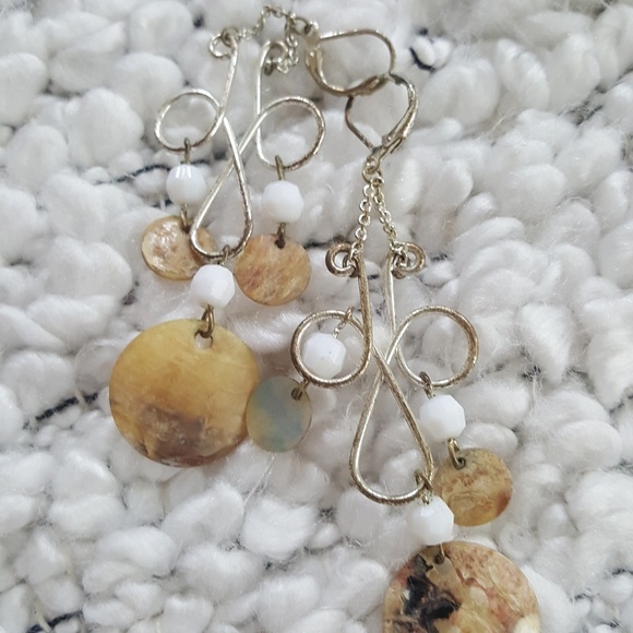 Shell Earrings - Picture 2 of 2
